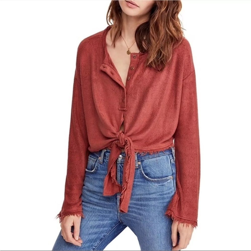 Free People Emma Henley Crop Top